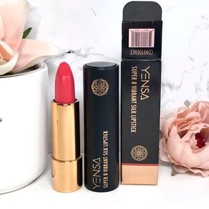 YENSA Super 8 Vibrant Silk Lipstick in CONFIDENCE (Warm Coral), Full Size *BNIB